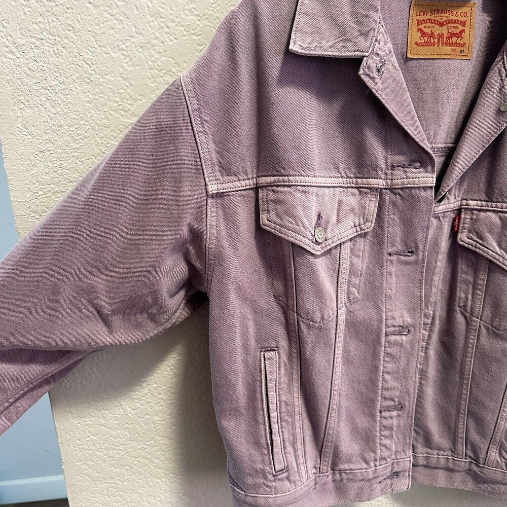Levi's Lavender / Light Purple Jean Jacket
